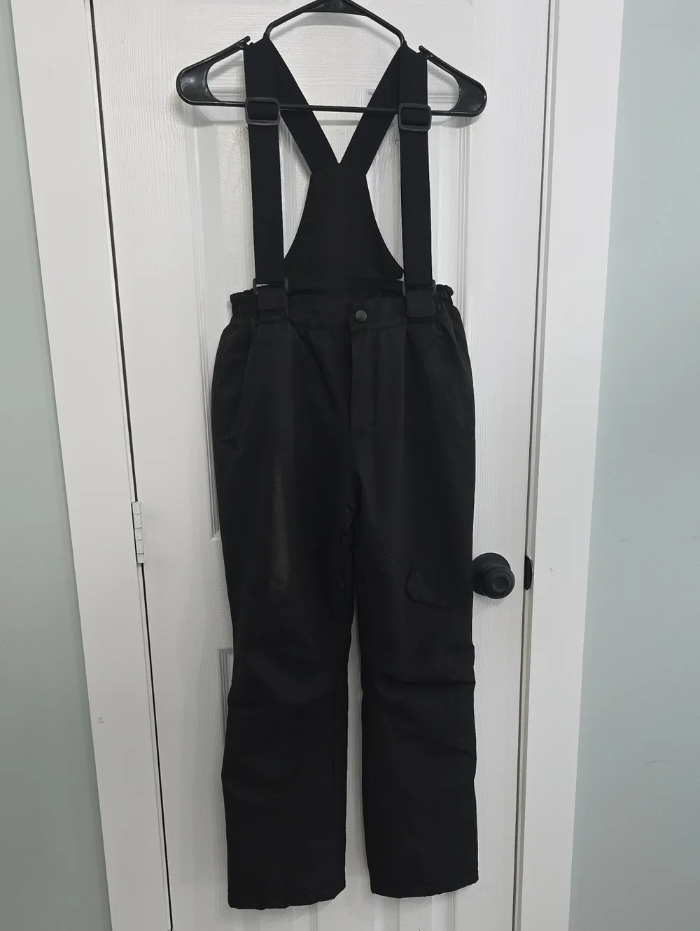Kids Insulated Snow Bib Pants with Adjustable Suspenders